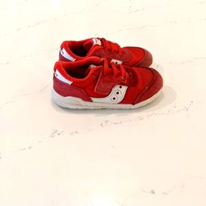 Saucony Toddler Red Running Shoes size 9